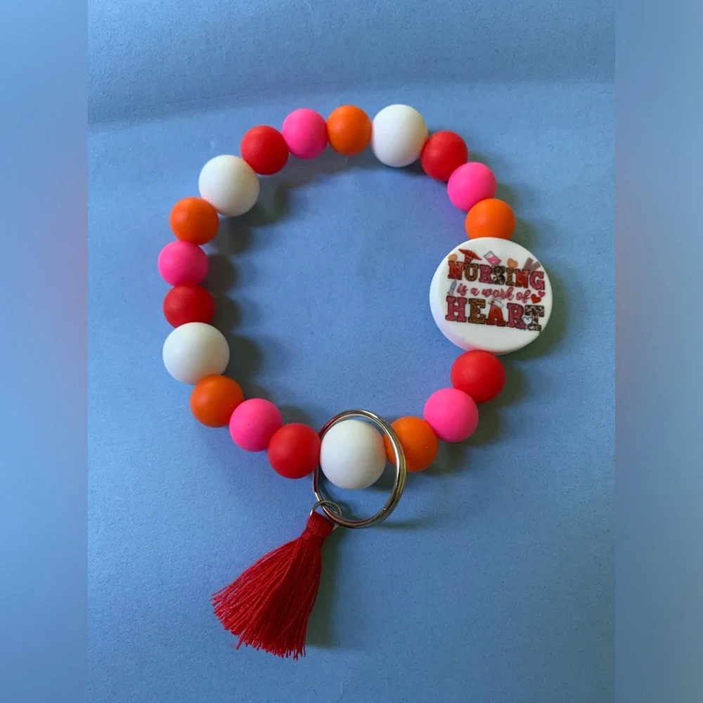 handmade nurse key wristlet - Picture 1 of 1